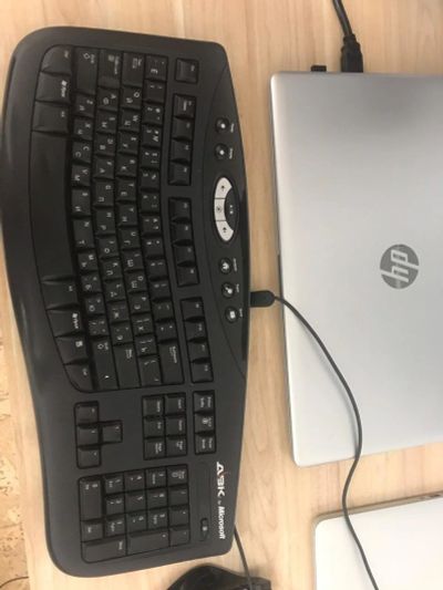 Лот: 12889012. Фото: 1. Microsoft comfort curve keyboard... Клавиатуры и мыши