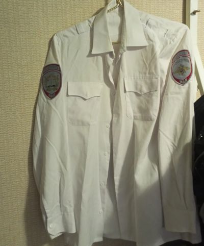 Лот: 20039324. Фото: 1. Рубашка форменная белая мвд. Спецодежда, спецобувь