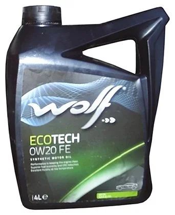 Лот: 16495078. Фото: 1. Масло WOLF ECOTECH 0W20 D1 FE... Масла, жидкости