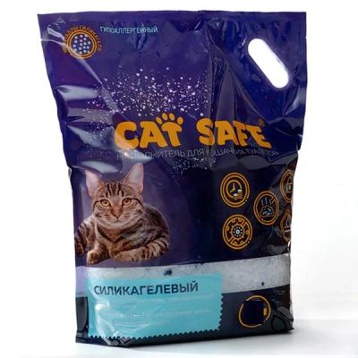 Лот: 16515275. Фото: 1. Наполнитель CAT SAFE (КЭТ СЭЙФ... Миски, лотки, наполнители