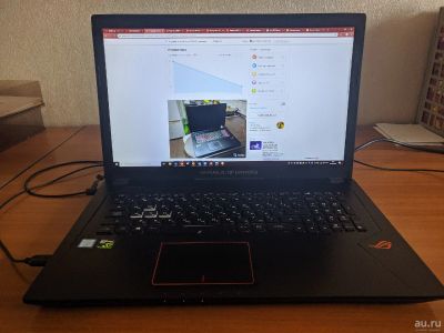 Лот: 14774502. Фото: 1. Обмен! Asus ROG GL753VD (17 дюймов... Ноутбуки