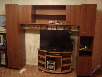 Лот: 807895. Фото: 1. детская стенка с кроватью. Другое (детская мебель)