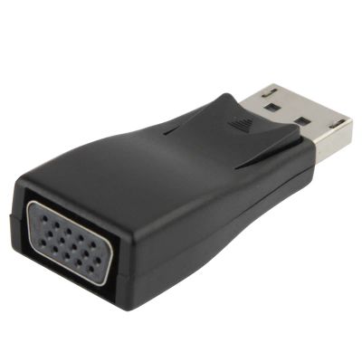 Лот: 4466843. Фото: 1. DisplayPort M to VGA F видео адаптер... Шлейфы, кабели, переходники