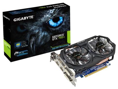 Лот: 10541747. Фото: 1. Gigabyte GeForce GTX 750 Ti 4GB... Видеокарты