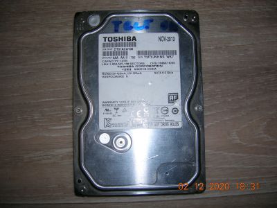 Лот: 16971718. Фото: 1. HDD Toshiba 1Tb( в отличном состоянии... Жёсткие диски (HDD)