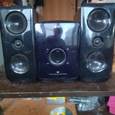Лот: 25806496. Фото: 1. Музыкальный центр LG с караоке. Музыкальные центры, магнитолы
