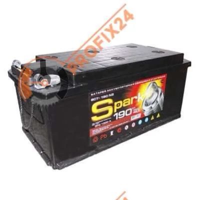 Лот: 14326607. Фото: 1. Аккумулятор SPARK 190 А/Ч, Прямая... Аккумуляторы
