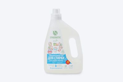 Лот: 23635202. Фото: 1. Гель для стирки SYNERGETIC Pure. Бытовая химия