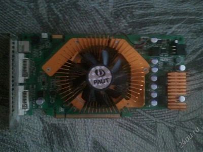 Лот: 2852782. Фото: 1. Видеокарта Palit GeForce 8800... Видеокарты