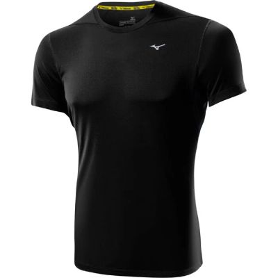 Лот: 10535810. Фото: 1. Футболка Mizuno Core Tee (Black... Топы, майки