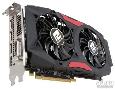 Лот: 13074536. Фото: 1. Видеокарта RX 580 PowerColor. Видеокарты