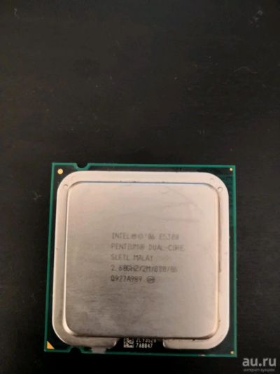 Лот: 13542131. Фото: 1. Процессор Intel pentium dual core... Процессоры