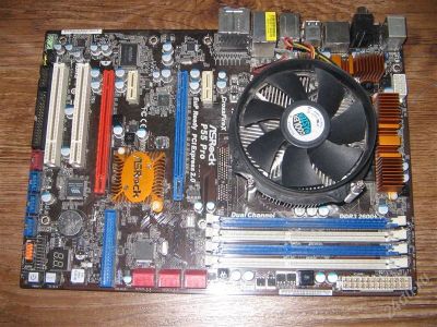 Лот: 1489729. Фото: 1. Плата AsRock LGA1156 P55 Pro 4xDDR3-2600... Материнские платы