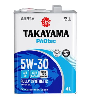 Лот: 25432323. Фото: 1. Масло моторное Takayama 5w30 PAOtec... Масла, жидкости