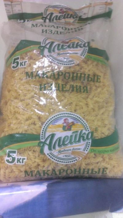 Лот: 10353520. Фото: 1. Макаронные изделия - Спирать 5кг. Крупы, сыпучие продукты