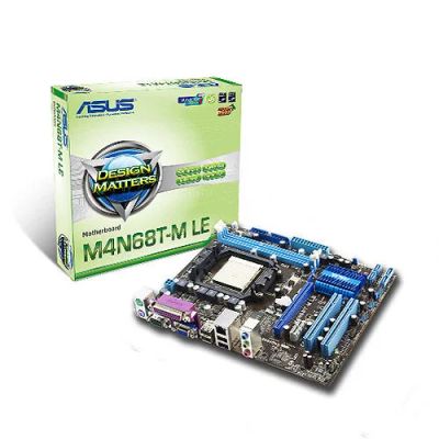 Лот: 6112618. Фото: 1. Материнская плата ASUS M4N68T-M... Материнские платы