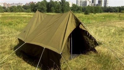 Лот: 11640704. Фото: 1. палатка ссср охотничья двухместная... Палатки, тенты