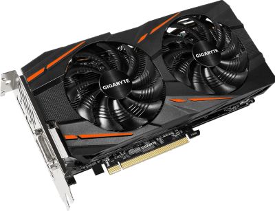 Лот: 13980029. Фото: 1. Видеокарта RX 580 8Gb Gigabyte... Видеокарты