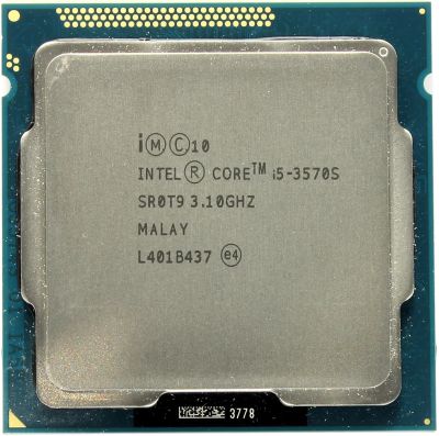 Лот: 11645539. Фото: 1. Intel i5 3570s (штатная частота... Процессоры
