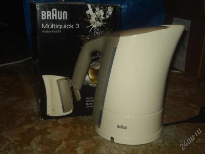 Лот: 2385871. Фото: 1. Чайник Braun WK-300 (тип 3221... Чайники, кофемашины, кулеры