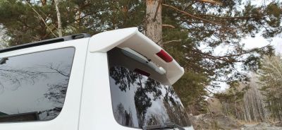 Лот: 17473200. Фото: 1. Спойлер sti на Subaru Forester... Детали тюнинга