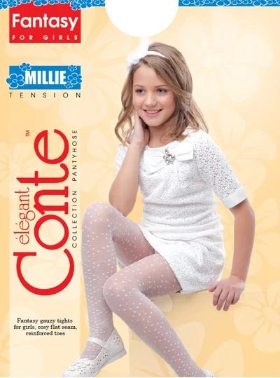 Лот: 4610353. Фото: 1. Колготки дет. Millie Conte (140-146... Носки, колготки