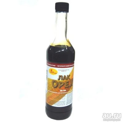 Лот: 19804392. Фото: 1. Лак ХВ-784 Новбытхим "Орех" флакон... Разное