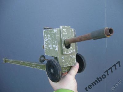 Лот: 5822502. Фото: 1. пушка.силумин.35см.ссср.игрушка... Игрушки