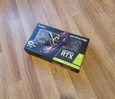 Лот: 18415415. Фото: 1. Видеокарта NEW Не LHR Palit RTX3070... Видеокарты