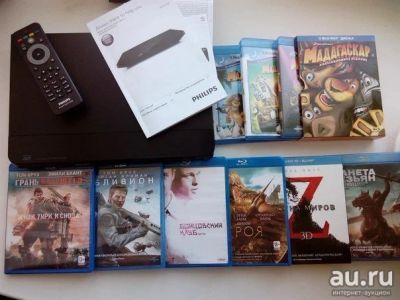 Лот: 10483454. Фото: 1. Плеер 3D Blu-ray Philips BDP2180K... DVD, Blu-Ray плееры