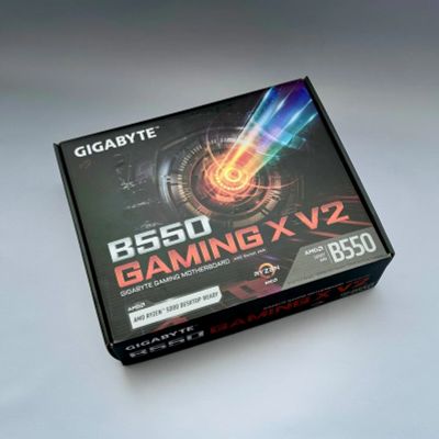 Лот: 21453309. Фото: 1. Gigabyte B550 Gaming X V2 (Новая... Материнские платы