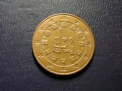 Лот: 10577828. Фото: 1. 5 евроцентов 2004, Португалия... Европа