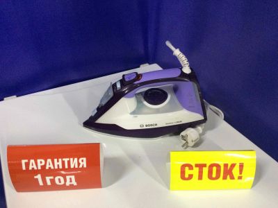 Лот: 15046931. Фото: 1. Утюг bosch tda3026110. Утюги, парогенераторы, отпариватели