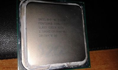 Лот: 10015898. Фото: 1. Процессор Intel Pentium Dual-Core... Процессоры