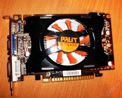 Лот: 2369309. Фото: 1. Palit GeForce GTS 450 1024MB DDR3... Видеокарты