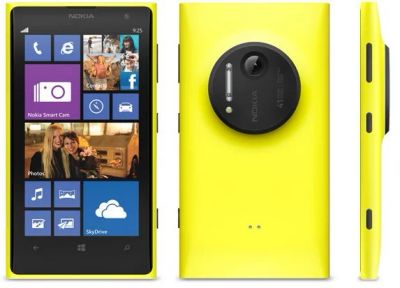 Лот: 7264881. Фото: 1. Nokia Lumia 1020 Желтая Б/У. Смартфоны