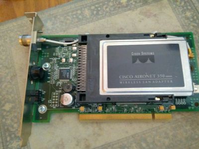 Лот: 11072089. Фото: 1. Cisco Aironet 350series. WiFi, Bluetooth адаптеры