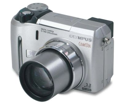 Лот: 11098204. Фото: 1. Фотоаппарат Olympus C-740 Ultra... Цифровые компактные