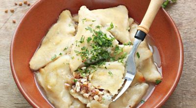 Лот: 7057604. Фото: 1. Кундюмы с гречкой и грибами пф... Полуфабрикаты