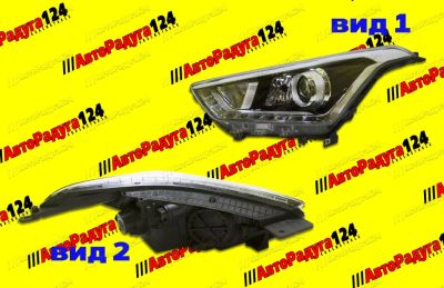 Лот: 19980591. Фото: 1. Фара Hyundai Creta (2016-) ДХО... Оптика и освещение
