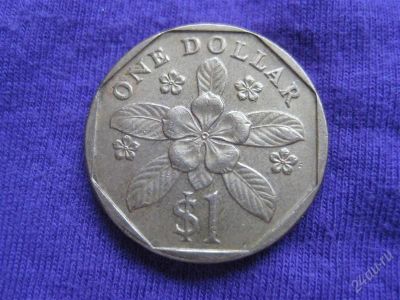 Лот: 2325284. Фото: 1. 1 доллар 1997, Сингапур. Азия