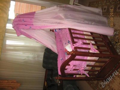 Лот: 459913. Фото: 1. Кроватка детская. Детские кровати и кроватки