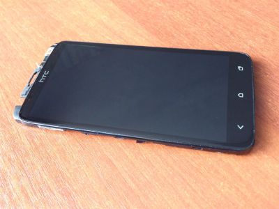 Лот: 3706683. Фото: 1. Дисплей + Тачскрин + рамка HTC... Дисплеи, дисплейные модули, тачскрины