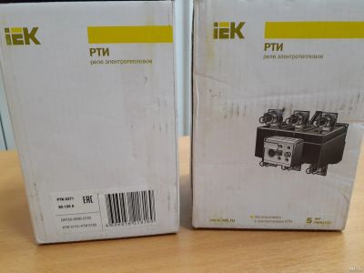 Лот: 15505945. Фото: 1. Реле тепловое РТИ-5371 90-120А. Электродвигатели