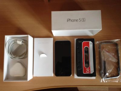 Лот: 8178915. Фото: 1. iPhone 5s 32gb space gray, обмен... Смартфоны