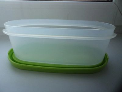 Лот: 10979418. Фото: 1. Tupperware Компактус овальный... Контейнеры, банки