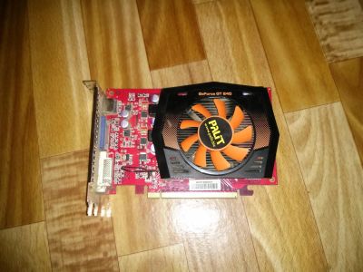 Лот: 3450922. Фото: 1. Видеокарта Nvidia GT240 512MB... Видеокарты