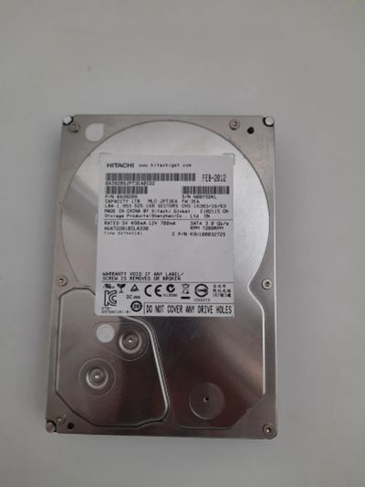 Лот: 17417333. Фото: 1. Жесткий диск HGST 1 TB HUA722010CLA330... Жёсткие диски (HDD)