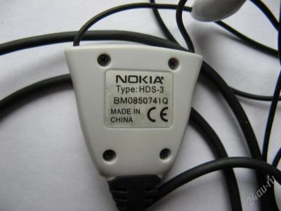 Лот: 66150. Фото: 1. Гарнитура Nokia HDS-3. С 1 рубля... Красноярск