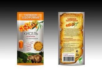 Лот: 7025622. Фото: 1. Кисель "Облепиха" натуральный... Чай, кофе, какао
